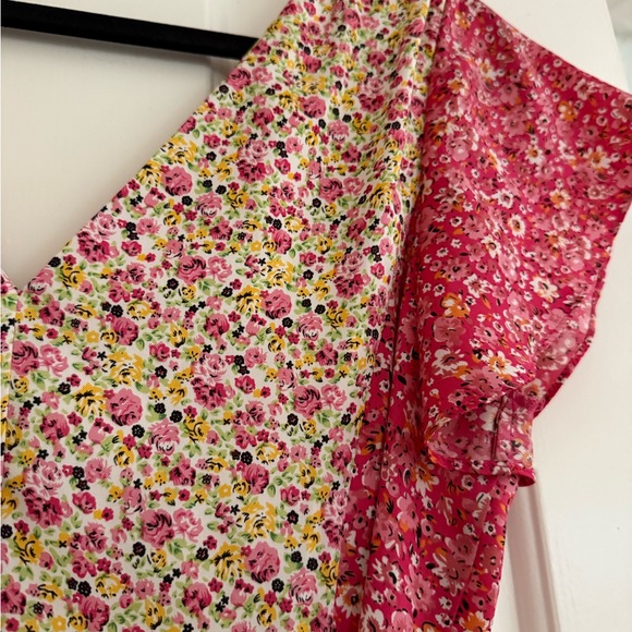 Cinq a Sept | Jessica Midi Floral Spring Summer Dress Size 8 - Picture 6 of 7